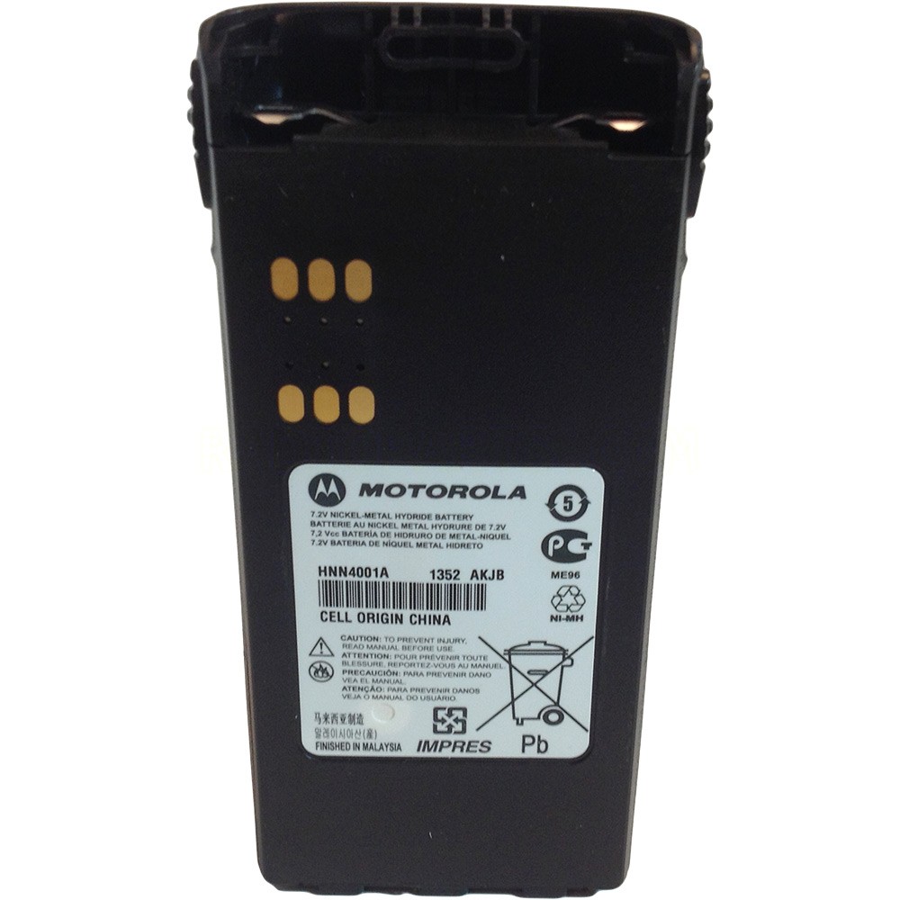 HT750,1250 Details about   Motorola HNN4001A IMPRES 1900 mAh NiMH Battery 