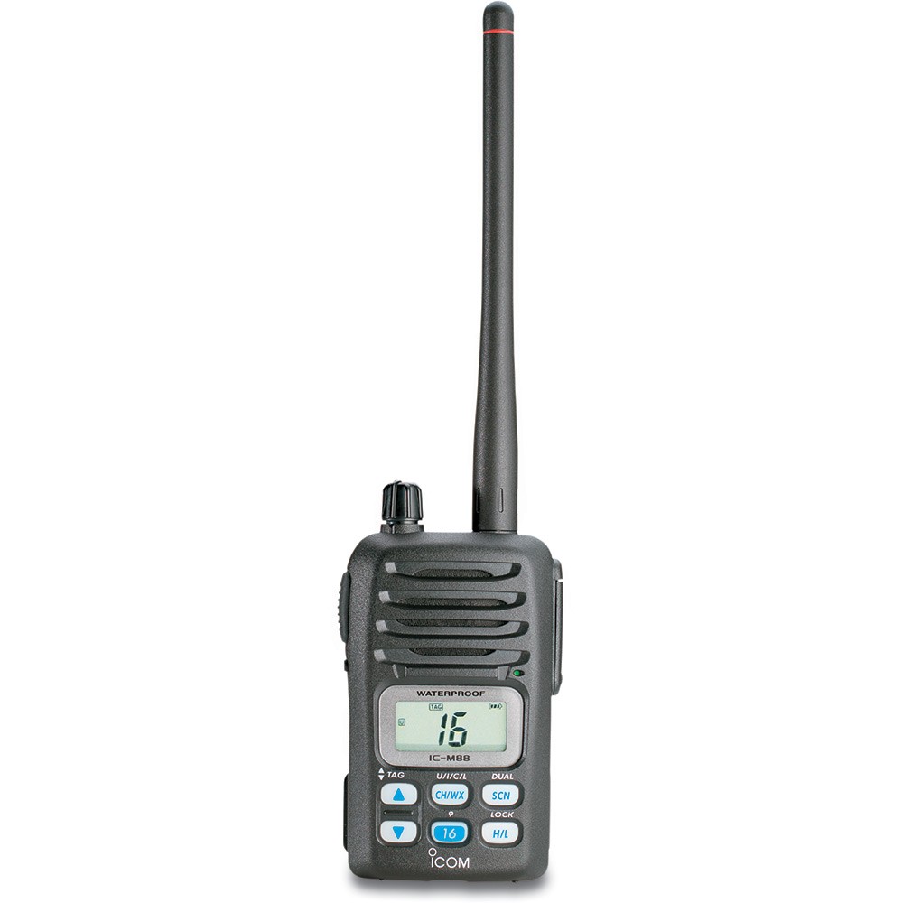 ICOM IC-M88 Compact VHF Marine Handheld Transceiver - Discontinued 