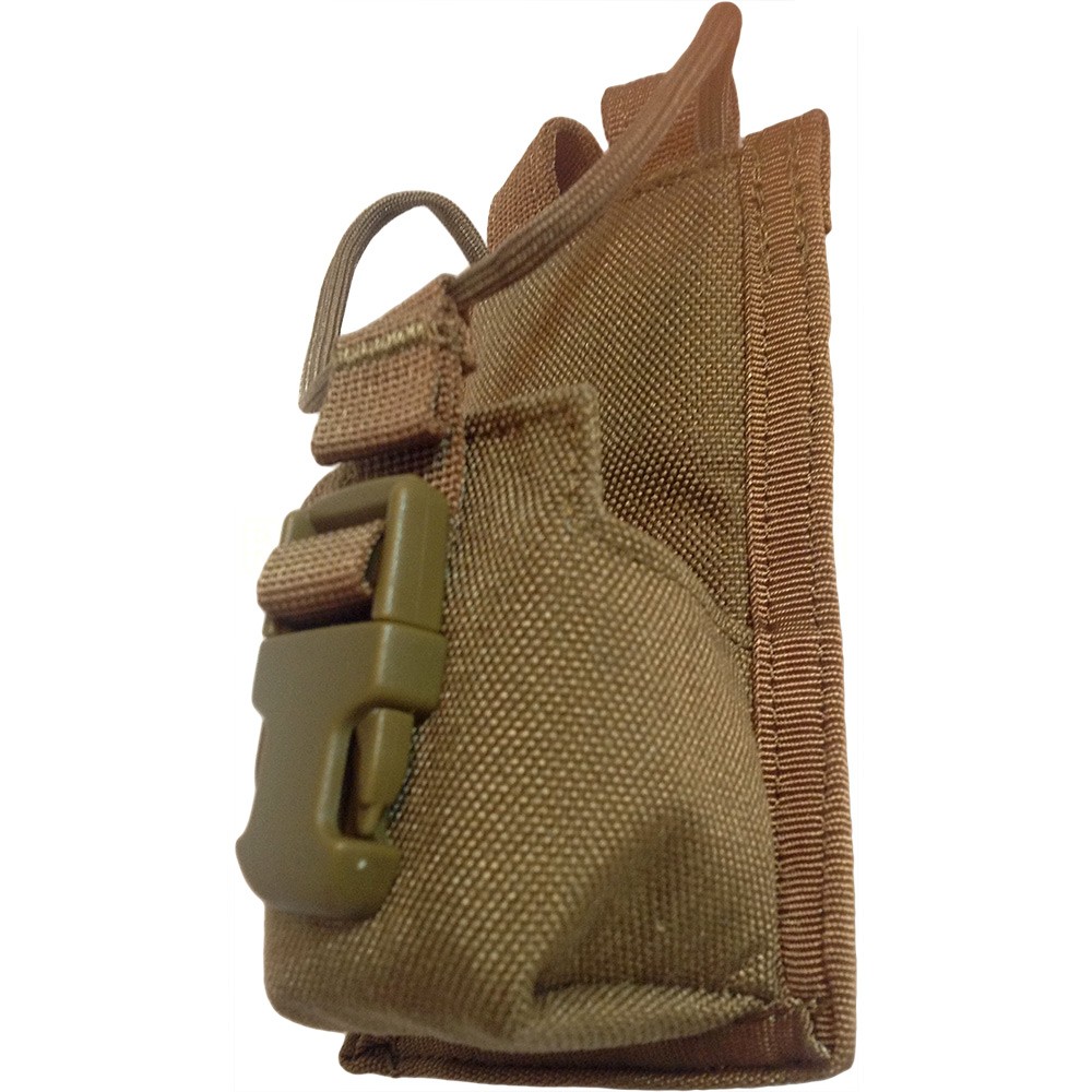 US MOLLE Radio Pouch Holder Tactical Walkie Talkie Holster Open Top Mag  Pouch