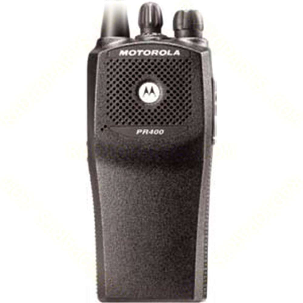 Motorola PR400 UHF 465-495 MHz 4W Two way radio AAH65SDF9AA3AN w/battery 