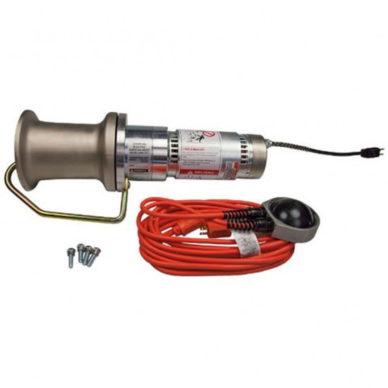 Chance 3000 lb Capstan Hoist 115Vac, Foot Switch Included