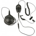 Motorola NNTN4186A CommPort Ear Microphone System with Body Push-To-Talk