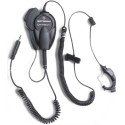 Motorola NTN1736 Commport Ear Microphone System with Snap-On Side Push-To-Talk