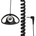 Motorola PMLN4620 Receive-Only D-Shell Earpiece for Remote Speaker Microphones