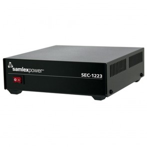 Samlex SEC-1223-CDM 23 Amp Power Supply w/Cvr for Mot CDM750, CDM1250, CDM1550